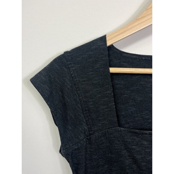 Horny Toad Womens Cap Sleeve Dress Tencel Organic Cotton Gray Small - Picture 4 of 10